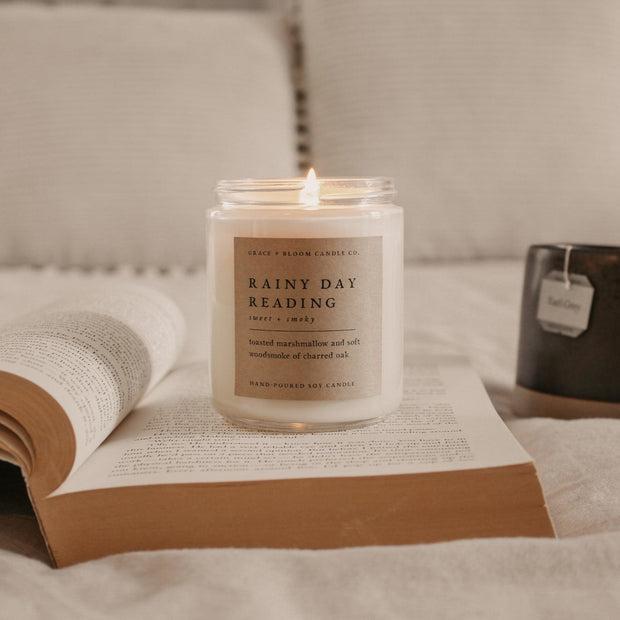 Maple Bourbon | Book Lover Candle - Grace + Bloom Co