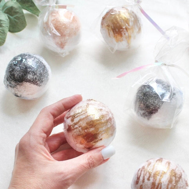 Large Glitter Bath Bombs | Choose a Scent | Luxurious Aromatherapy Gifts for Bridesmaids, Birthday, Self Care